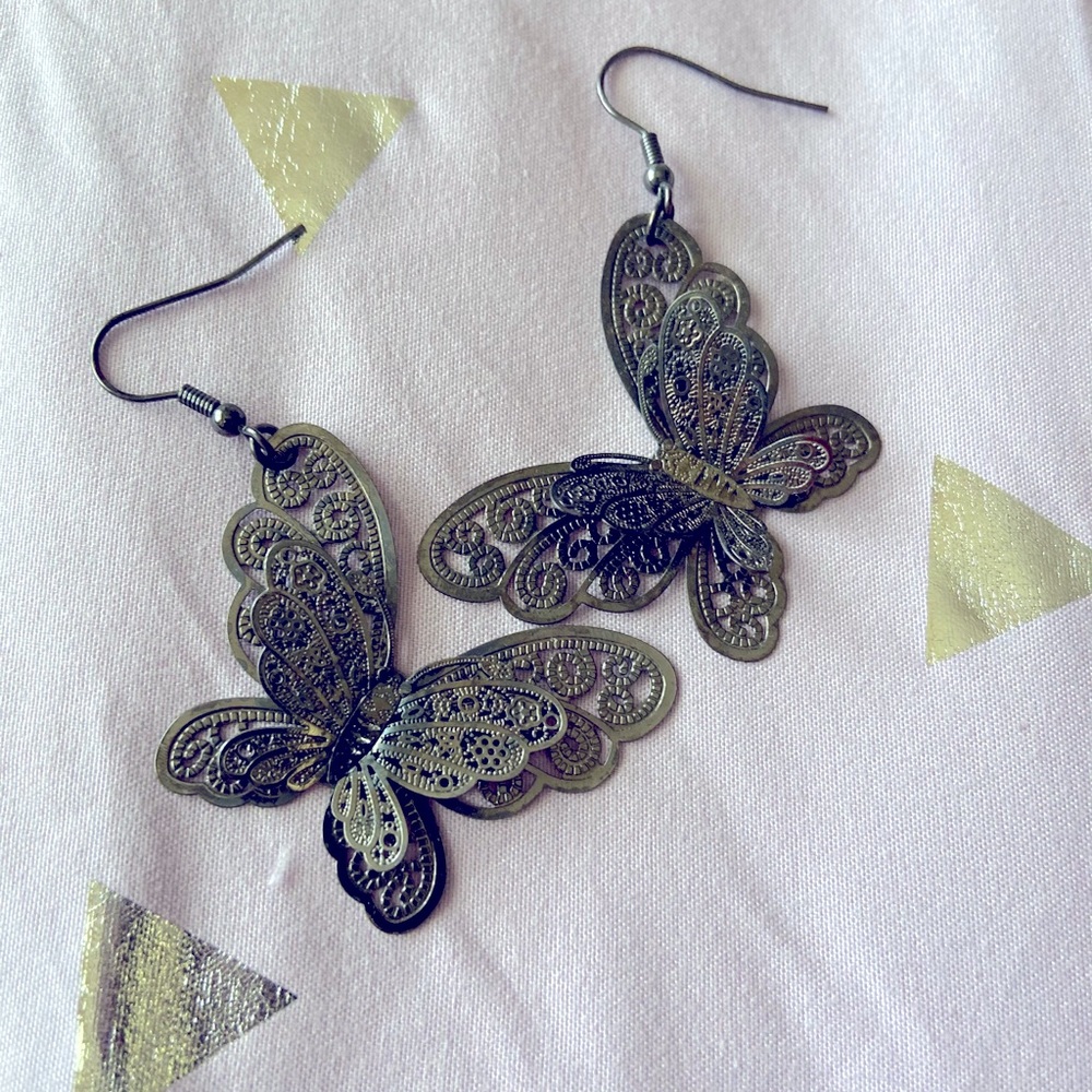 Butterfly earrings